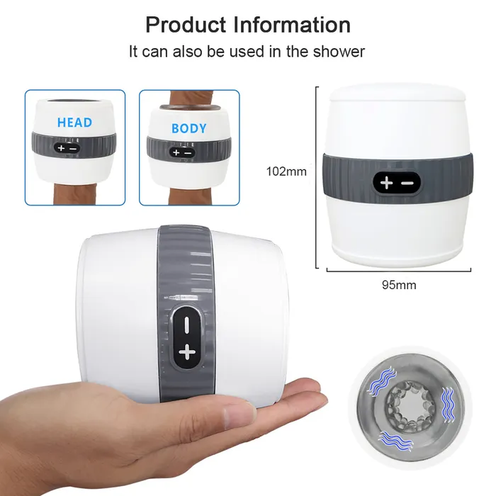 Touch Honey Male Sex Toys Discreet Vibration Male Masturbator Stoker Speaker Shaped K2