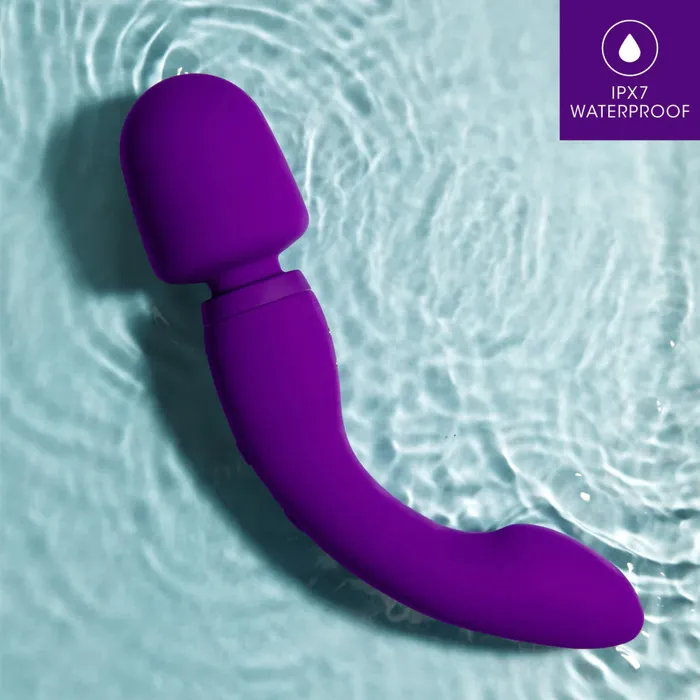 Vibrators BLUSH BlushDual Sense 10 Function Massage Wand With RumbleTech
