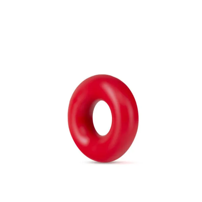 Vibrators Blush Novelties Stay Hard Donut Rings Oversized Red Vibrators Blush Novelties Stay Hard Donut Rings Oversized Red