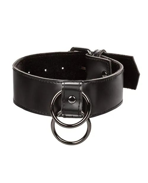 Vibrators CalExotics Euphoria Collection Collar Wchain Leash