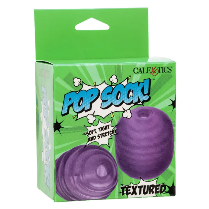 Vibrators Calexotics Pop Sock Textured Purple Vibrators Calexotics Pop Sock Textured Purple