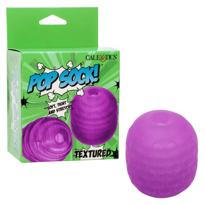 Vibrators Calexotics Pop Sock Textured Purple Vibrators Calexotics Pop Sock Textured Purple