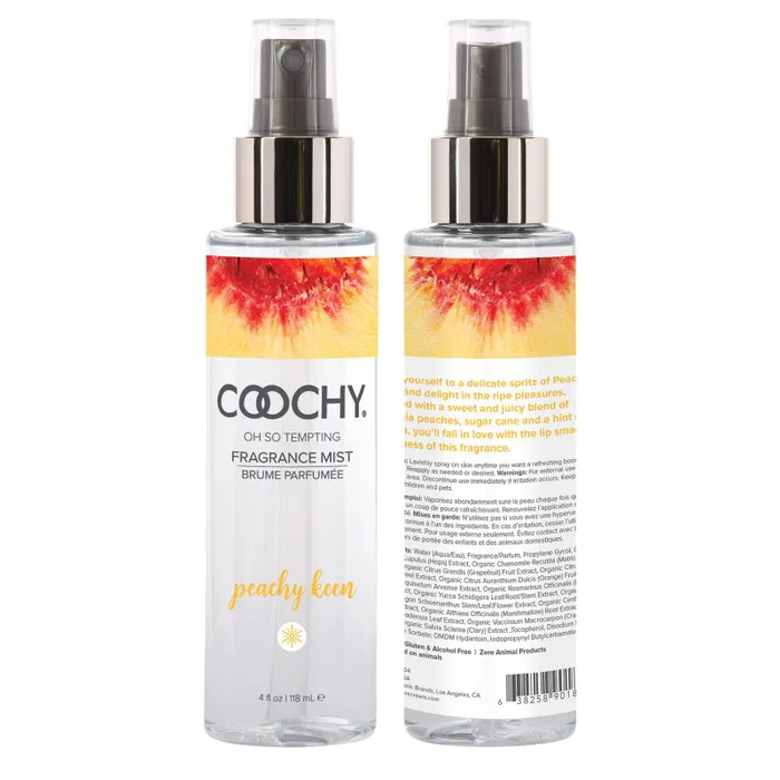 Vibrators Classic Brands Coochy Oh So Tempting Fragrance Mist Peachy Keen 4 Fl Oz Vibrators Classic Brands Coochy Oh So Tempting Fragrance Mist Peachy Keen 4 Fl Oz