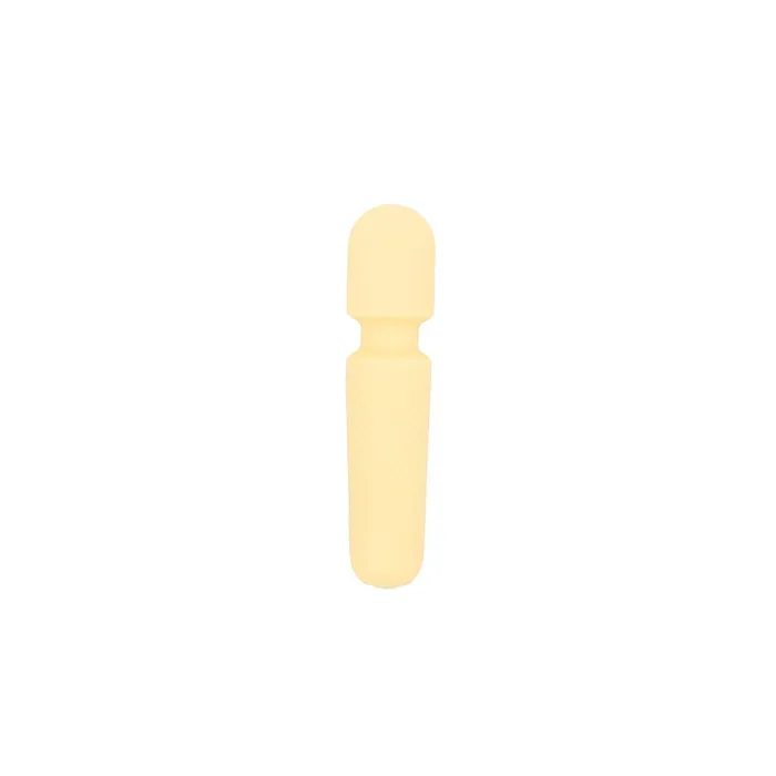 Vibrators Emojibator Tiny Wand Vibrator Cream Emojibator