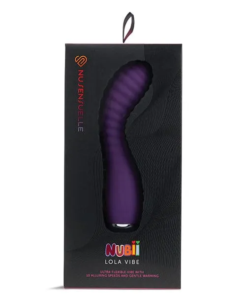 Vibrators Nu Sensuelle Nu Sensuelle Lola Nubii Flexible Warming Vibe Vibrators Nu Sensuelle Nu Sensuelle Lola Nubii Flexible Warming Vibe