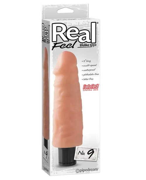 Vibrators Pipedream Products Real Feel No 9 Long 9 Vibe Waterproof