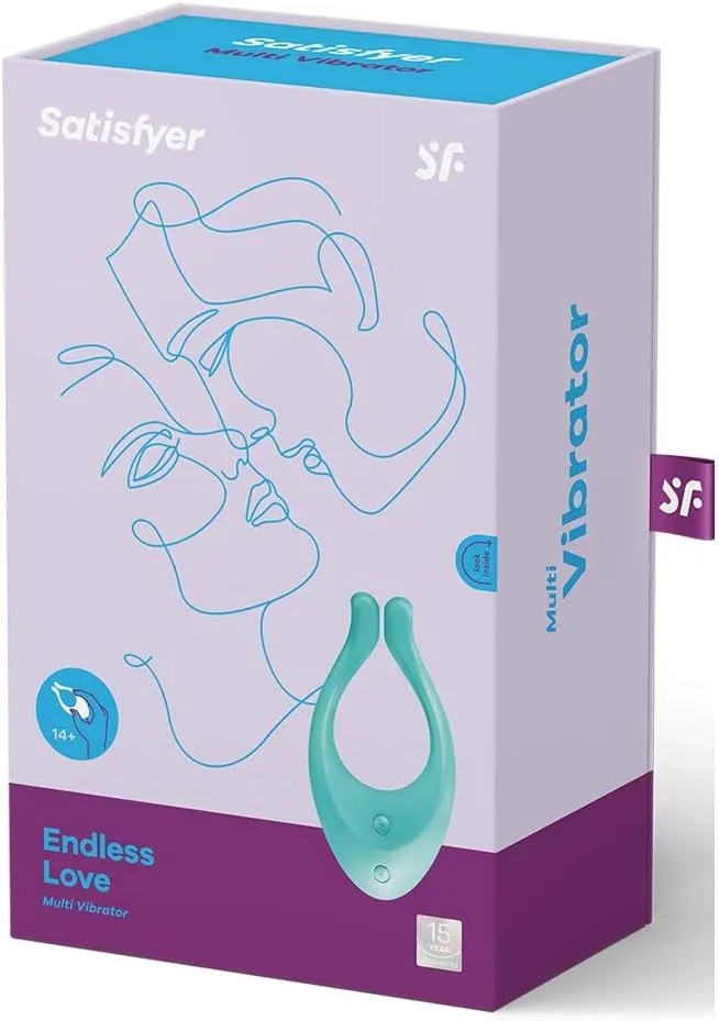 Vibrators Satisfyer Satisfyer Endless Love Couples Vibrator Clitoral and GSpot Stimulation for Partner