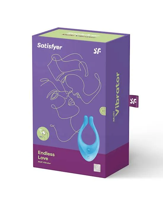 Vibrators Satisfyer Satisfyer Endless Love Couples Vibrator Clitoral and GSpot Stimulation for Partner