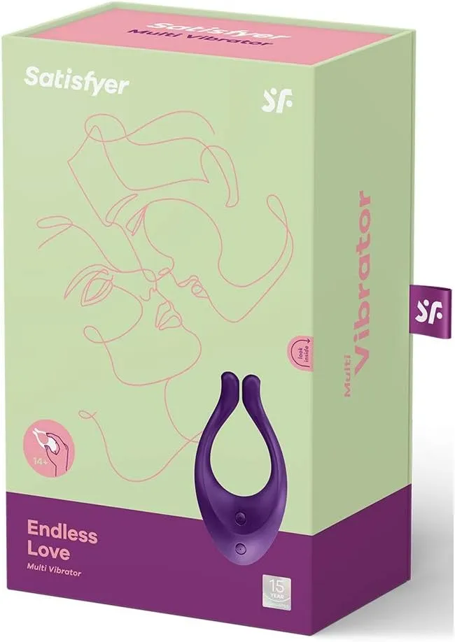 Vibrators Satisfyer Satisfyer Endless Love Couples Vibrator Clitoral and GSpot Stimulation for Partner