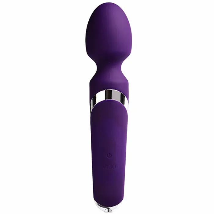 Vibrators Wanda Rechargeable Wand Deep Purple VeDO Vibrators Wanda Rechargeable Wand Deep Purple VeDO