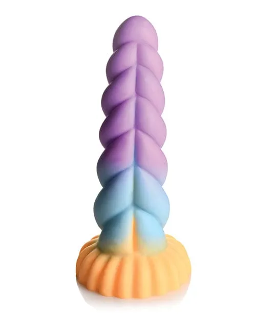 XR Brands Dildos Creature Cocks Unicorn Silicone Dildo Multi Color