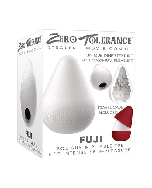 Zero Tolerance Male Sex Toys Zero Tolerance Fuji Stroker White