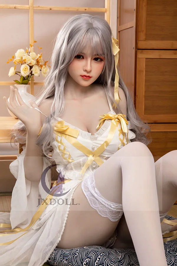 160cm5ft3 Dcup Silicone Head Sex Doll Emi JX Doll Male Sex Toys