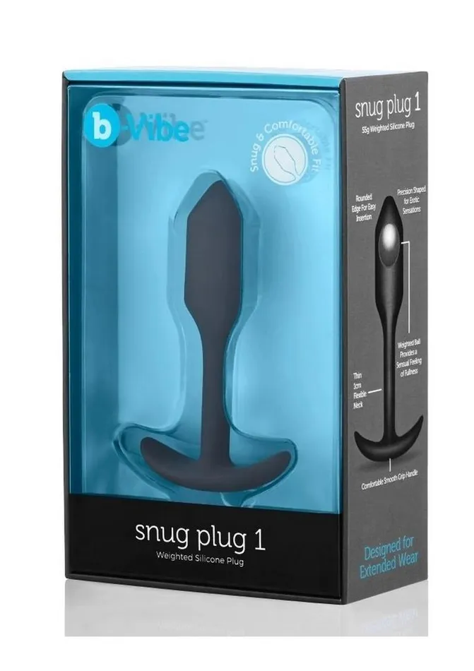 BVibe Snug Plug 1 Silicone Weighted Butt Plug bVibe Anal BVibe Snug Plug 1 Silicone Weighted Butt Plug bVibe Anal