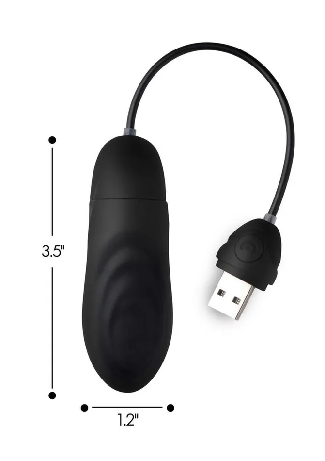 BANG Female Sex Toys Bang 7x Pulsing Rechargeable Silicone Bullet Vibrator