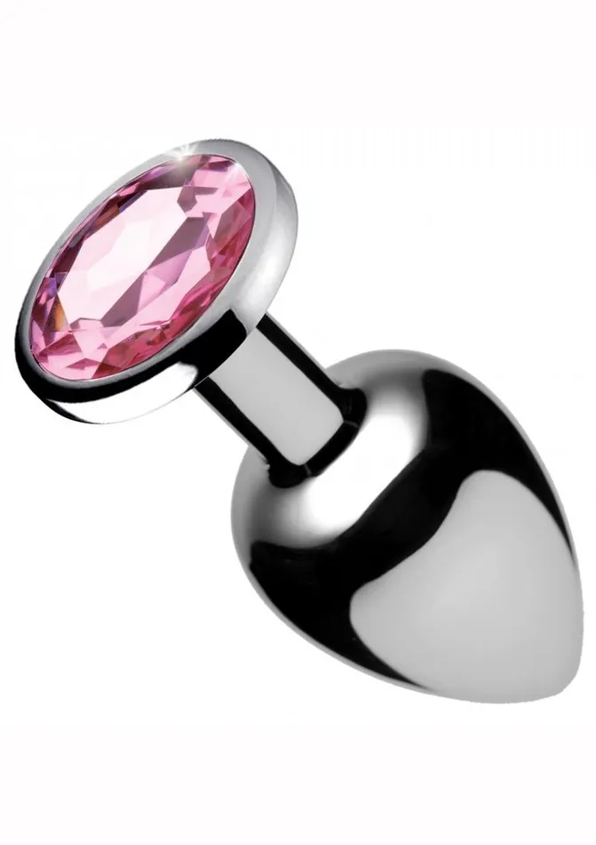 Booty Sparks Pink Gem Medium Anal Plug Booty Sparks Male Sex Toys