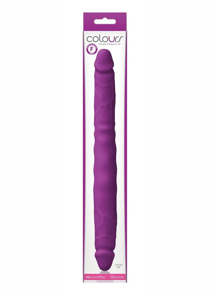 Colours Colours Double Pleasures Silicone Double Dildo Dildos Colours Colours Double Pleasures Silicone Double Dildo Dildos