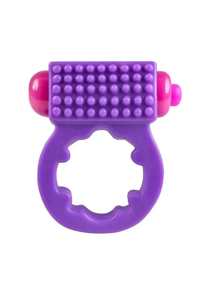 Couples Rock Candy Sugar Grinder Vibrating Cock Ring Rock Candy Toys