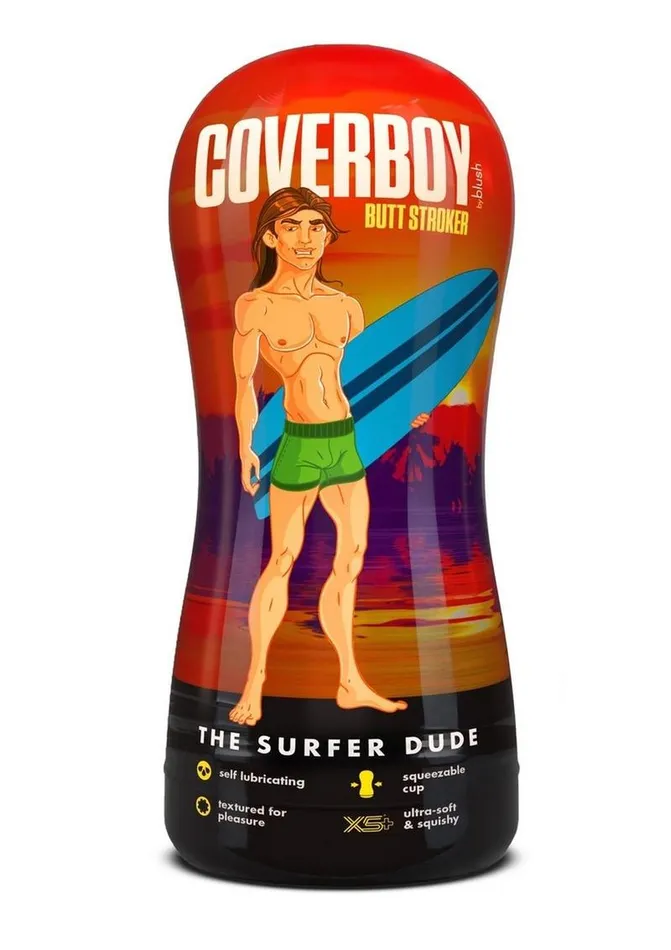 Coverboy Loverboy The Surfer Dude Self Lubricating Anal Pocket Stroker Male Sex Toys