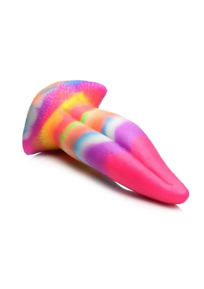 Dildos Creature Cocks Unicorn Tongue Glow In The Dark Silicone Dildo Creature Cocks