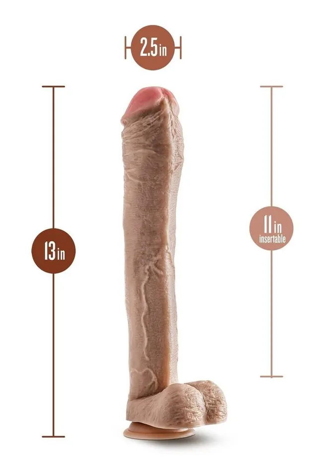 Dildos Dr Skin Mr Ed Dildo with Balls and Suction Cup Dr Skin