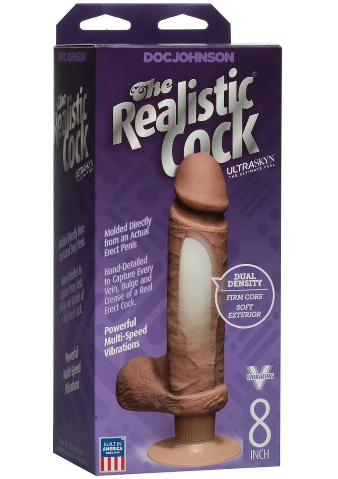 Dildos The Realistic Cock The Realsitic Cock Ultraskyn Vibrating Dildo