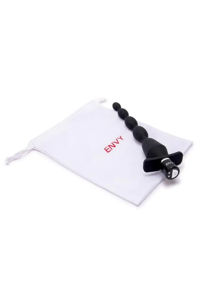 Envy Toys Vibrating Flair Beads Rechargeable Silicone Tapered Anal Beads Envy Toys Anal