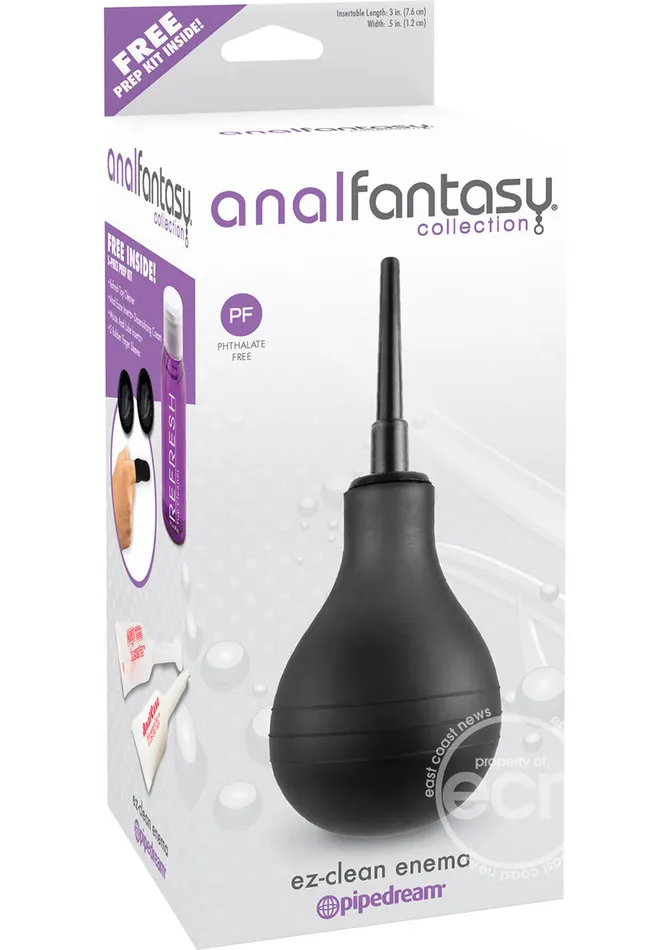 EZ Clean Enema Bulb Black PlaythingsMiami Anal