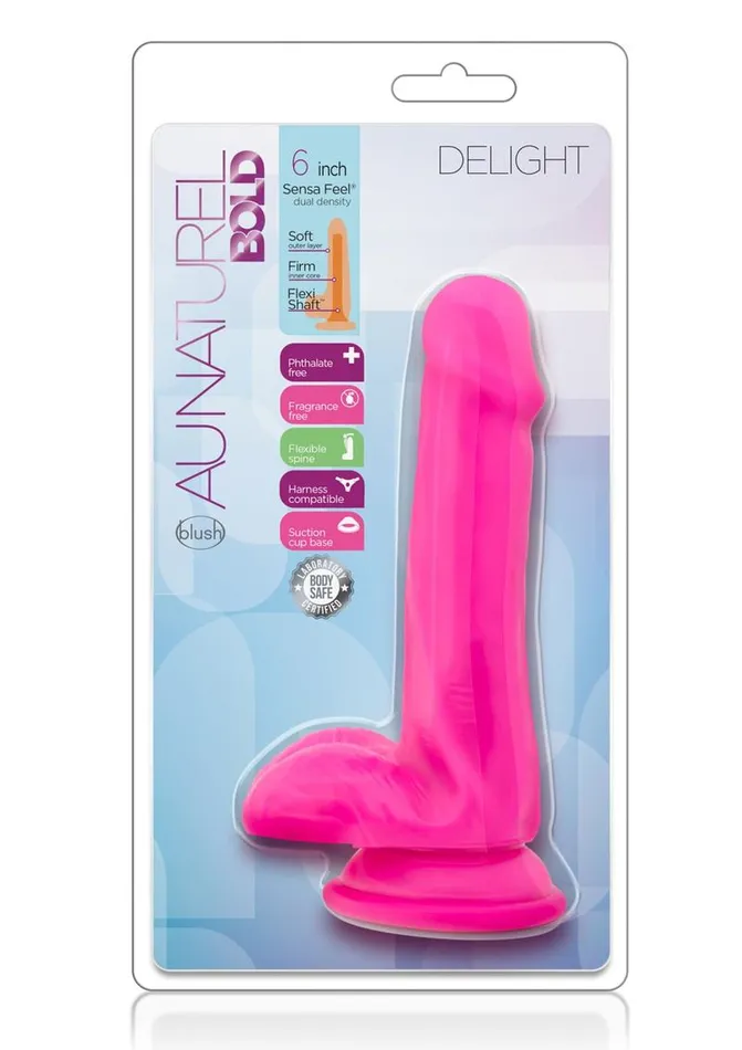 Female Sex Toys Au Naturel Au Naturel Bold Delight Dildo with Suction Cup