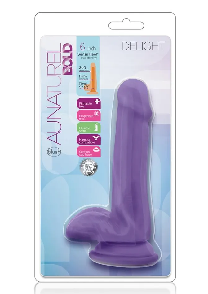 Female Sex Toys Au Naturel Au Naturel Bold Delight Dildo with Suction Cup