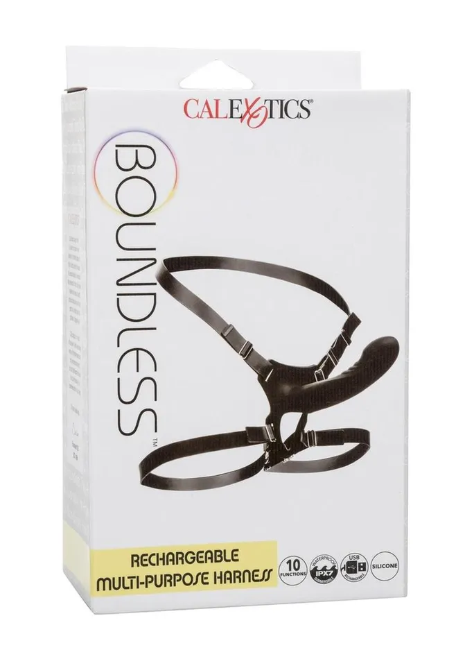 Female Sex Toys Boundless Rechargeable MultiPurpose Harness with Silicone Probe Boundless
