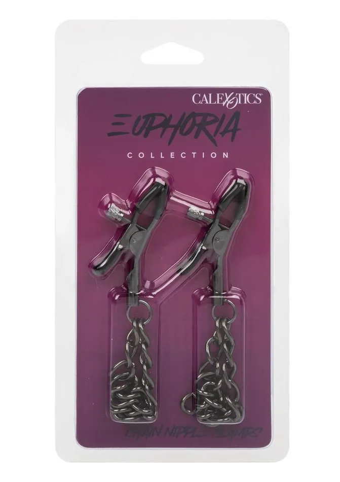 Female Sex Toys Euphoria Euphoria Collection Chain Nipple Clamps