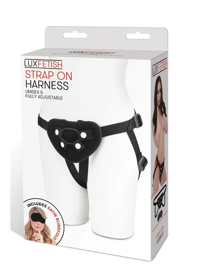Female Sex Toys Lux Fetish Lux Fetish Neoprene StrapOn Harness
