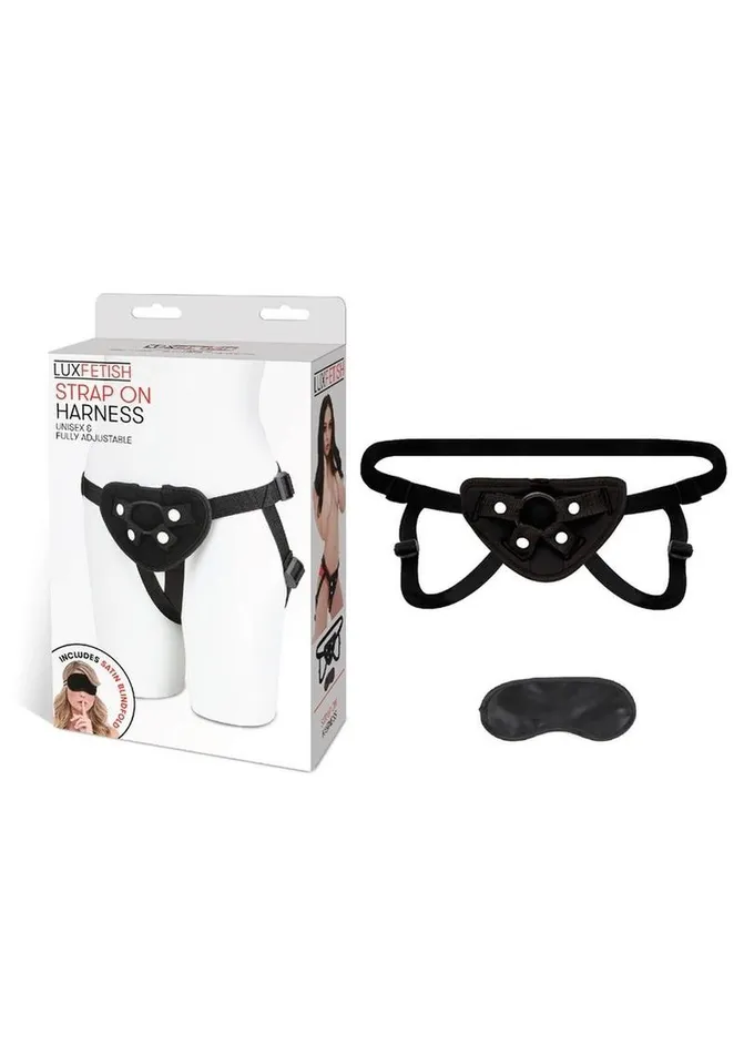 Female Sex Toys Lux Fetish Lux Fetish Neoprene StrapOn Harness