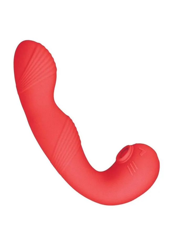 Female Sex Toys My Secret GSpot Rechargeable Silicone Vibrator with Clitoral Stimulator My Secret
