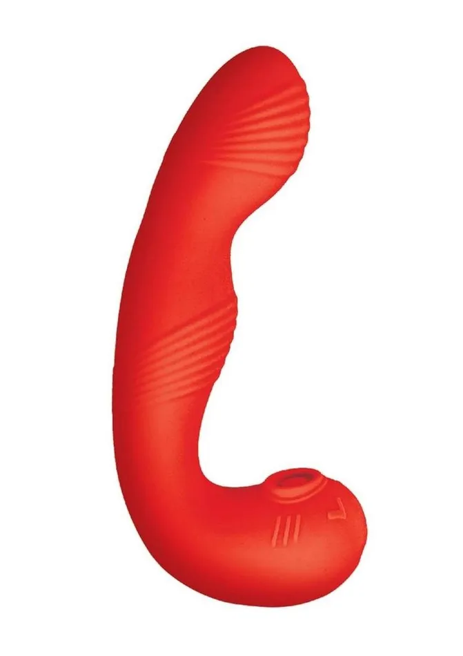 Female Sex Toys My Secret GSpot Rechargeable Silicone Vibrator with Clitoral Stimulator My Secret