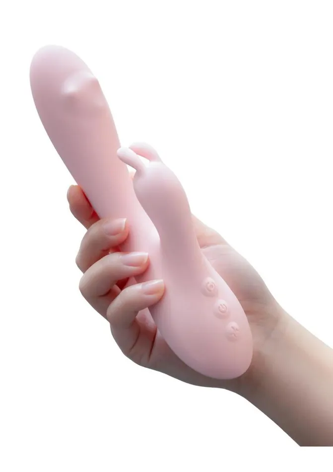 Female Sex Toys Play with Me by Blush Play with Me Fairy Flutter Rechargeable Silicone Rabbit Vibrator