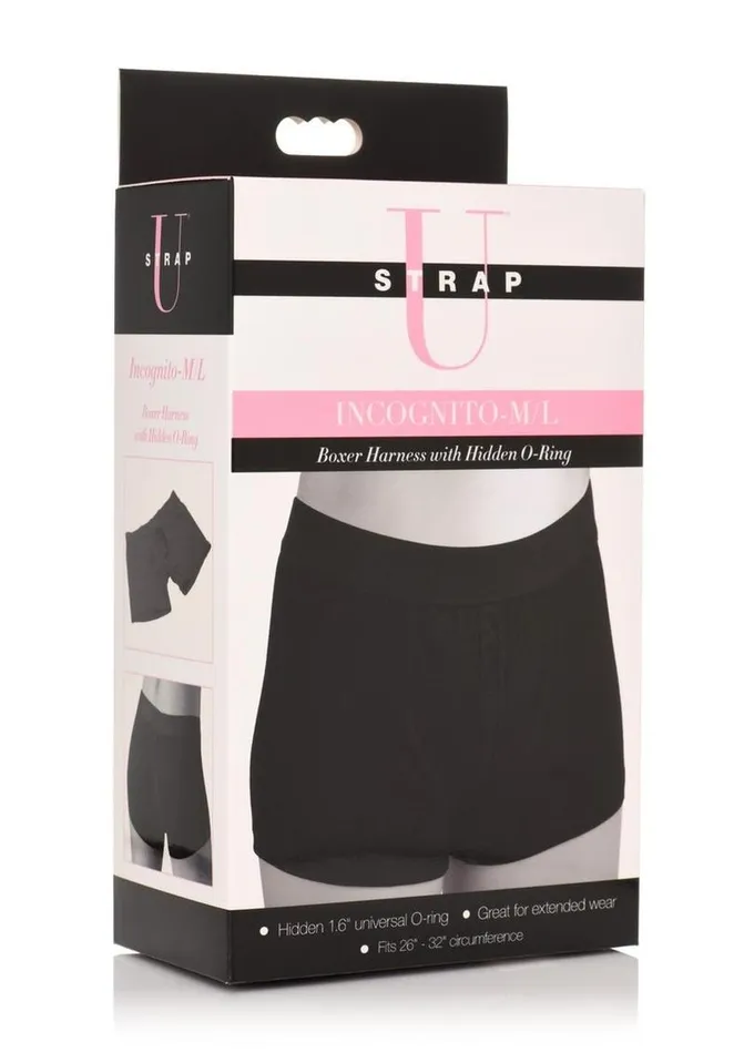 Female Sex Toys Strap U Incognito Boxer Harness with Hidden ORing STRAP U