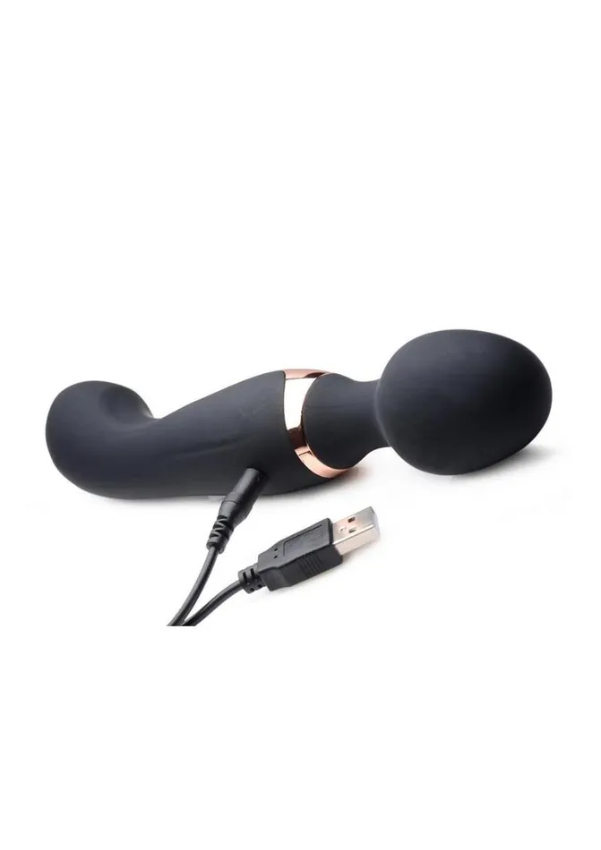 Female Sex Toys Wand Essentials Double Silicone Vibrating Wand Massager Wand Essentials Female Sex Toys Wand Essentials Double Silicone Vibrating Wand Massager Wand Essentials
