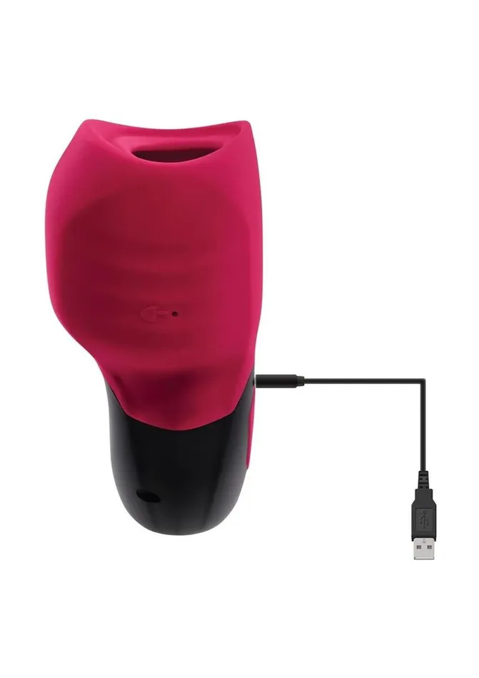Gender X Female Sex Toys Gender X Body Kisses Rechargeable Silicone Vibrating Suction Massager