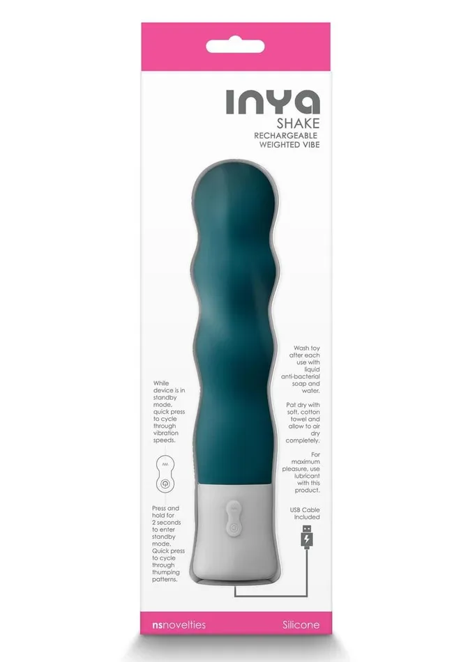 Inya Female Sex Toys Inya Shake Rechargeable Silicone Vibrator