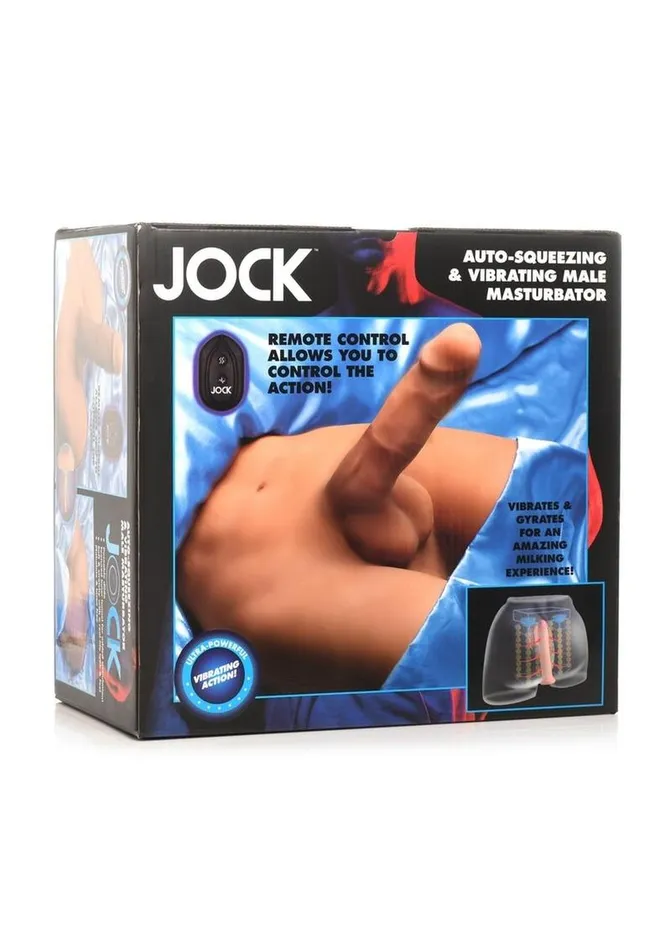 Jock Vibrating and Squeezing Male Masturbator with Posable Dildo Jock Male Sex Toys Jock Vibrating and Squeezing Male Masturbator with Posable Dildo Jock Male Sex Toys