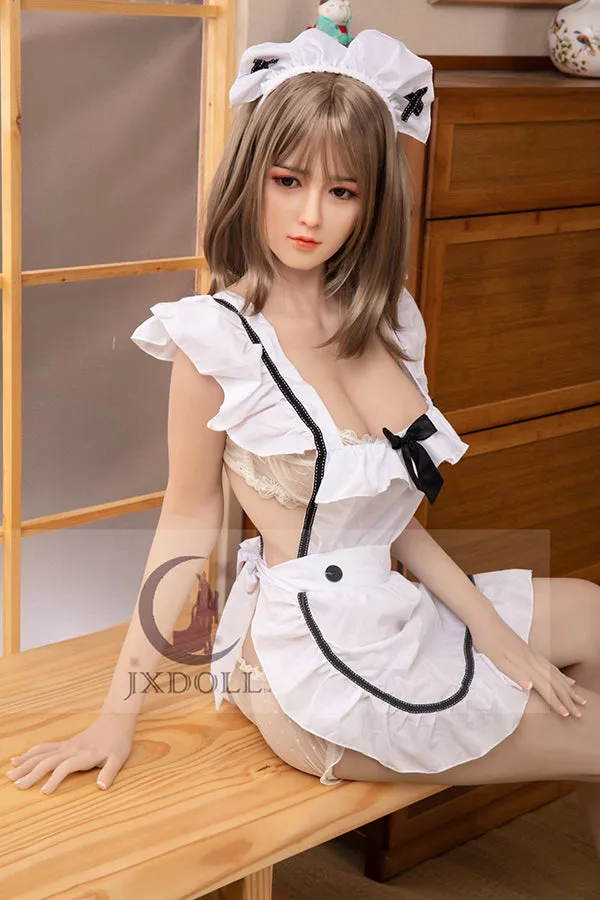 Male Sex Toys JX Doll 160cm5ft3 Dcup Japanese Silicone Head Sex Doll Yua
