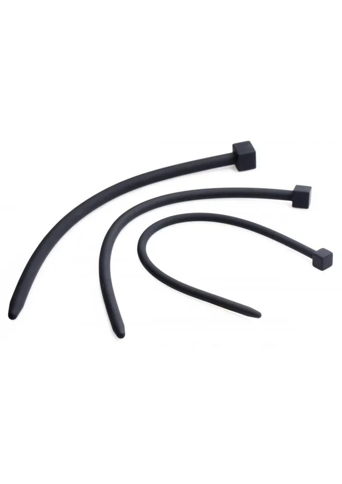 Male Sex Toys Master Series Master Series Bolted Deluxe Silicone Urethral Sounds Male Sex Toys Master Series Master Series Bolted Deluxe Silicone Urethral Sounds