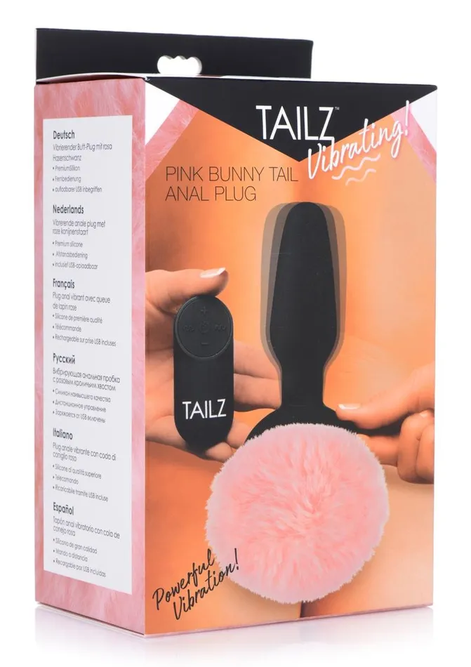Male Sex Toys TAILZ Tailz Vibrating Bunny Tail Anal Plug Male Sex Toys TAILZ Tailz Vibrating Bunny Tail Anal Plug