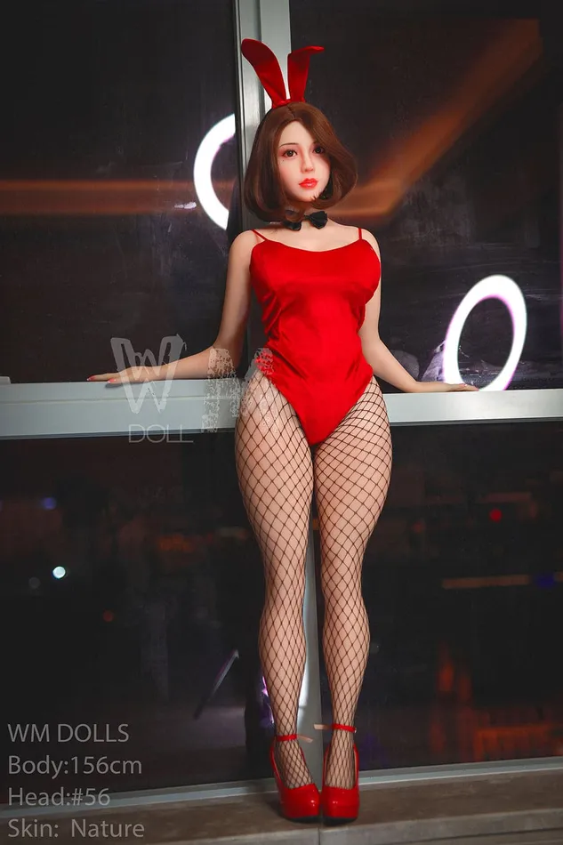 Male Sex Toys WM Doll US In Stock156cm5ft1 HCup Asian Lifelike Sex Doll with 56 Head