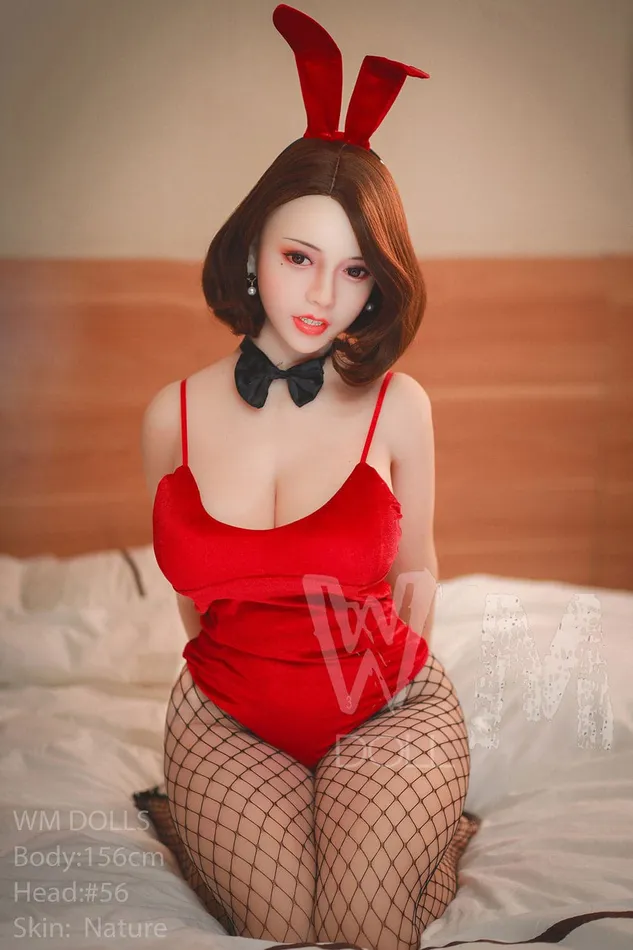 Male Sex Toys WM Doll US In Stock156cm5ft1 HCup Asian Lifelike Sex Doll with 56 Head