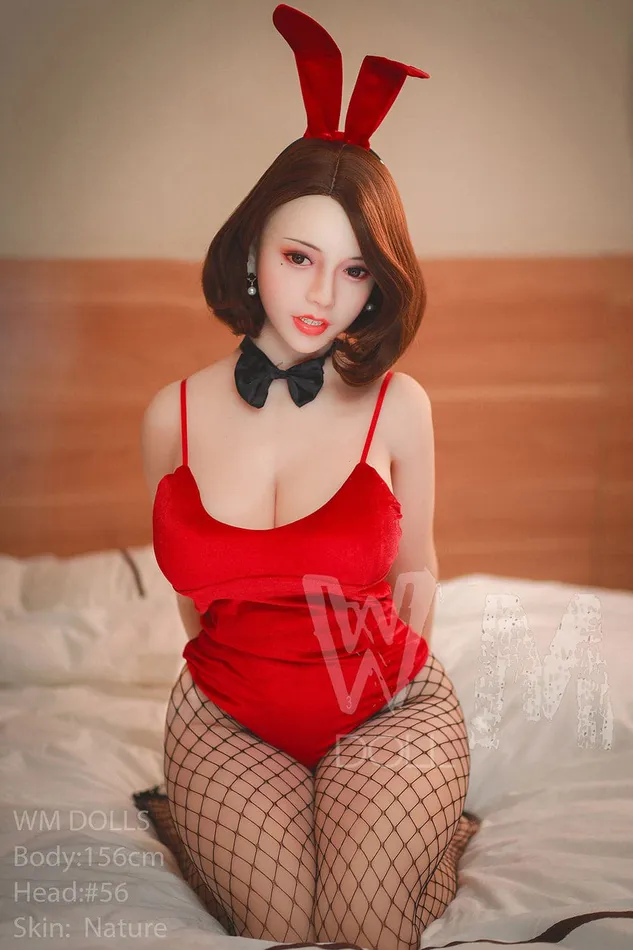 Male Sex Toys WM Doll US In Stock156cm5ft1 HCup Asian Lifelike Sex Doll with 56 Head