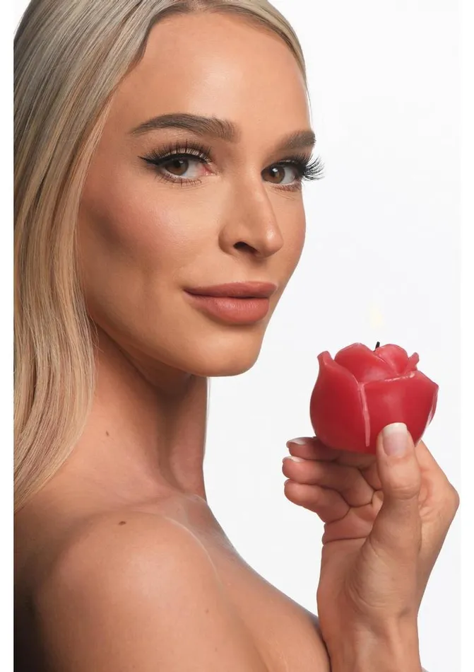 Master Series Flaming Rose Rose Drip Candle Master Series Vibrators