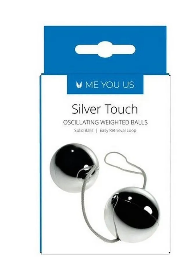 Me You Us Vibrators ME YOU US Silver Touch Kegel Love Balls